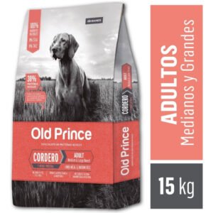 Old Prince Novel Cordero y Arroz Adultos Razas Medianas y Grandes