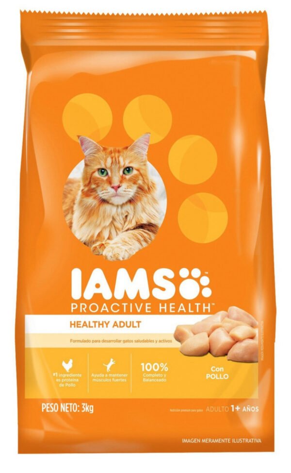 Iams Gatos Adultos sabor Pollo