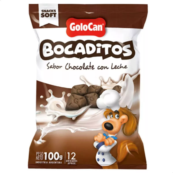 GoloCan Bocaditos Finos Chocolate x 2 unidades