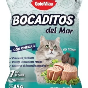 Golomiau Bocaditos del Mar x 8 unidades 45gr