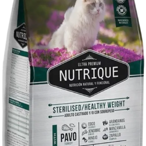 Nutrique Young Adult Cat Sterilised Healthy Weight 