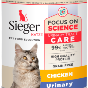 Sieger Lata Gato Adulto Urinary de Pollo