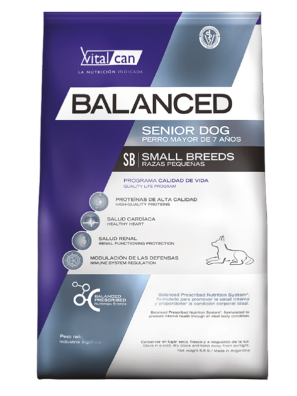 VitalCan Balanced Perro Senior Razas Pequeñas